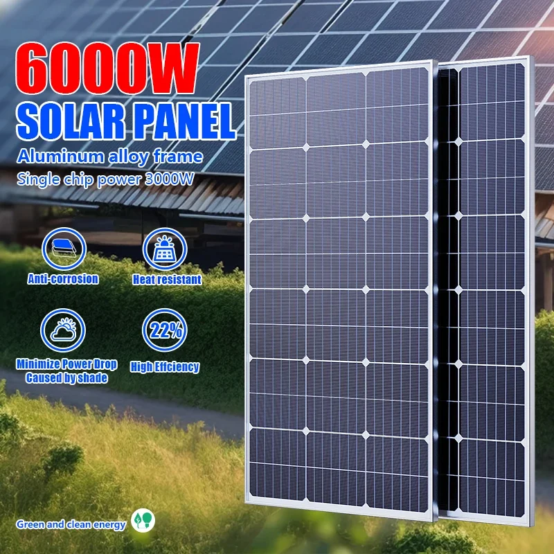 Solar Panel 200W - Kit de Paneles Solares de Alta