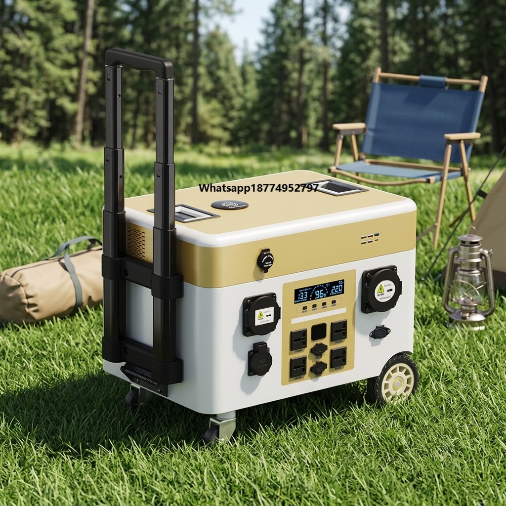 Solar Generator - Generador Solar Portátil de 5000 Wh,