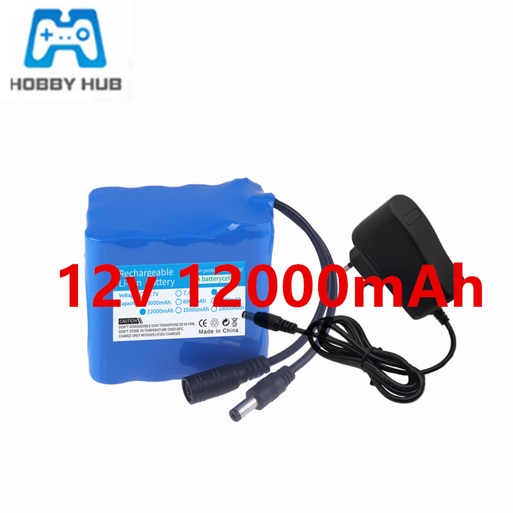 Lithium Battery 12V - Batería de iones de litio recargable