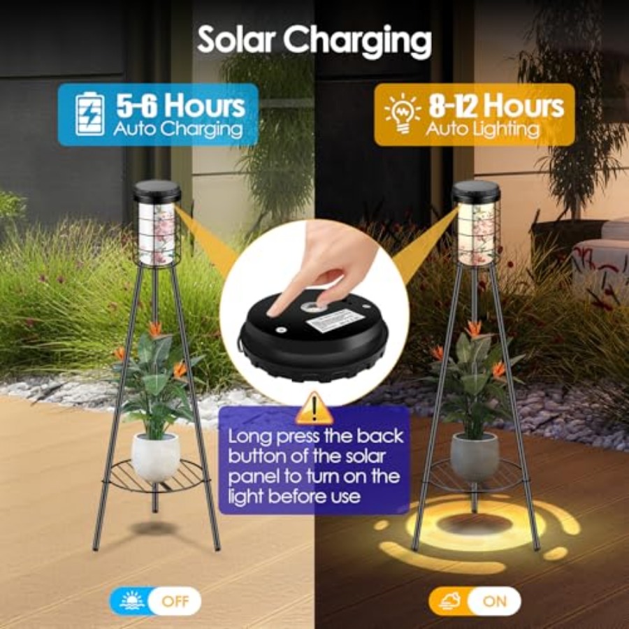 Regalos para el Día de la Madr - Solar Lamp reseña y precio