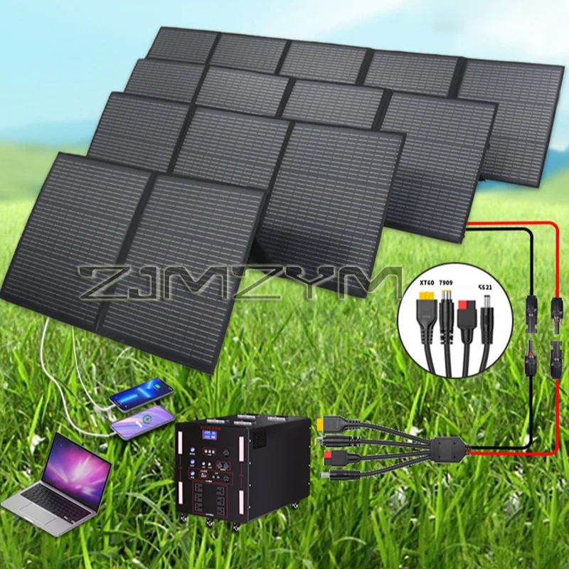 Panel Solar Plegable de 300W / - Solar Panel 200W reseña y precio