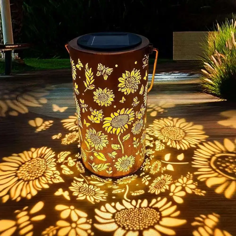 Lámpara Solar de Girasol para  - Solar Lamp reseña y precio