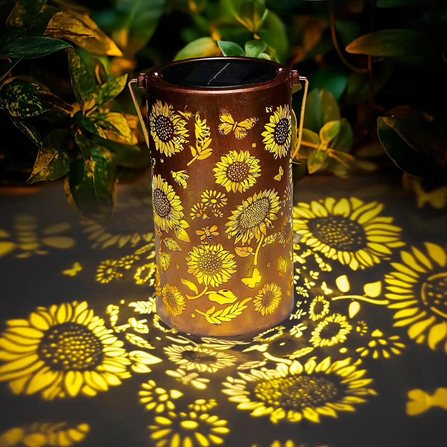 Lámpara Solar de Girasol para  - Solar Lamp reseña y precio
