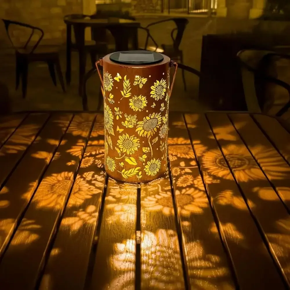 Lámpara Solar de Girasol para  - Solar Lamp reseña y precio